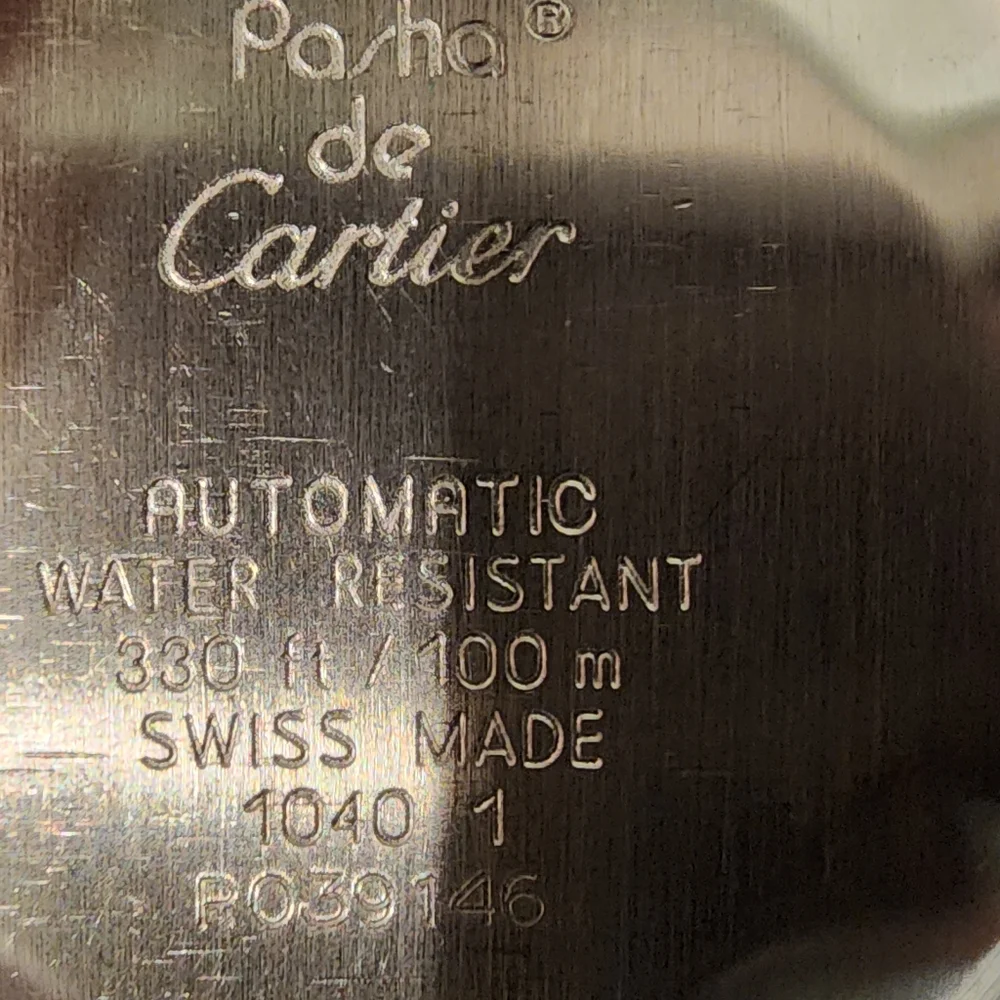 Cartier Pasha 38mm Steel Watch White Roman
Dial with Date Window Ref. 1040 - Picture 8 of 16